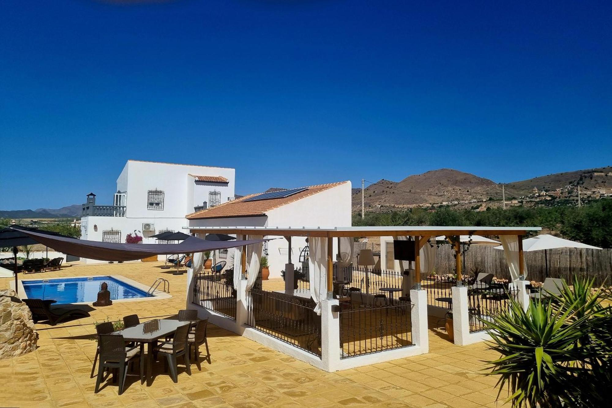 B&B Casa Blanca Oria Exterior photo